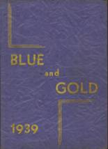 Cadillac High School 1939 yearbook cover photo