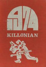 Killingly High School 1974 yearbook cover photo