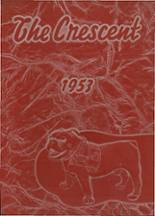 Creswell High School 1953 yearbook cover photo