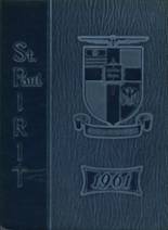 St. Paul High School 1961 yearbook cover photo