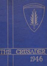 Notre Dame High School 1946 yearbook cover photo