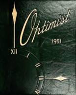 Central High School 1951 yearbook cover photo