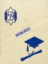 Chandler High School 1959 yearbook cover photo