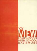 Edmondson High School 400 1962 yearbook cover photo