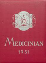 Medicine Lodge High School 1951 yearbook cover photo