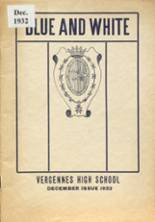 1932 Vergennes Union High School Yearbook from Vergennes, Vermont cover image