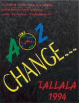 Talladega High School 1994 yearbook cover photo