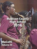 Madison County High School 2016 yearbook cover photo