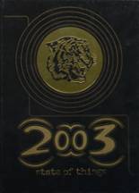 2003 Tupelo High School Yearbook from Tupelo, Oklahoma cover image