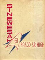 Pasco High School 1961 yearbook cover photo