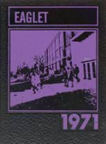 Eagle Grove High School 1971 yearbook cover photo