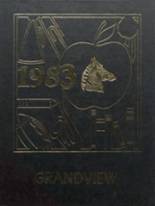 Grandview High School 1983 yearbook cover photo