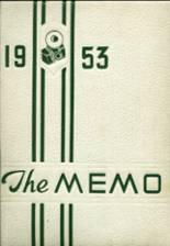 St. Marys Catholic High School 1953 yearbook cover photo