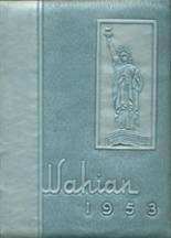 Waynesboro Area High School 1953 yearbook cover photo