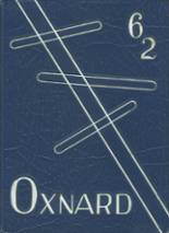 Oxnard High School 1962 yearbook cover photo