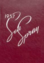 Southampton High School 1957 yearbook cover photo