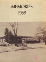 Woodland High School 1959 yearbook cover photo
