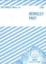 Berkeley Preparatory 1988 yearbook cover photo