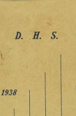 Dumas High School 1938 yearbook cover photo