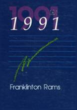 Franklinton High School 1991 yearbook cover photo