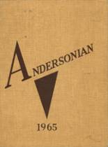 Anderson High School 1965 yearbook cover photo