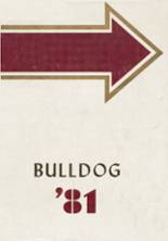 1981 Billings High School Yearbook from Billings, Oklahoma cover image