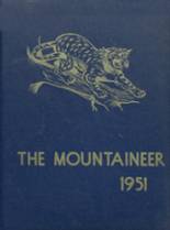 1951 Ceres High School Yearbook from Bland, Virginia cover image