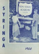 1955 Gem State Academy Yearbook from Caldwell, Idaho cover image