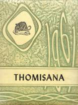 1961 Thomasville High School Yearbook from Thomasville, Alabama cover image