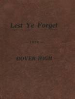 1924 Dover High School Yearbook from Dover, Oklahoma cover image