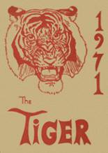 Terrell High School 1971 yearbook cover photo