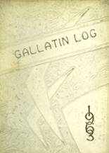 Albert Gallatin High School 1963 yearbook cover photo