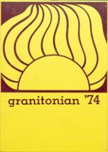 1974 Granite High School Yearbook from Philipsburg, Montana cover image