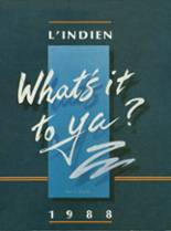 1988 Indiana Area High School Yearbook from Indiana, Pennsylvania cover image