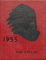 1955 Gridley High School Yearbook from Gridley, Illinois cover image