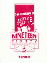 Gooding High School 1986 yearbook cover photo