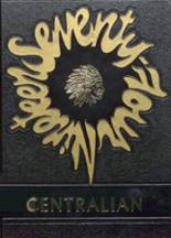 Central High School 1974 yearbook cover photo