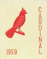 Cardinal High School 1959 yearbook cover photo