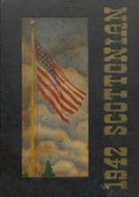 Scott High School 1942 yearbook cover photo