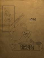 1959 Notre Dame High School Yearbook from Cresco, Iowa cover image