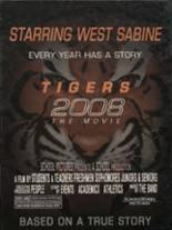 West Sabine High School 2008 yearbook cover photo
