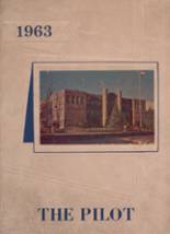 North Judson-San Pierre High School 1963 yearbook cover photo