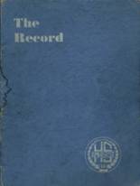 Amherst Steele High School 1933 yearbook cover photo