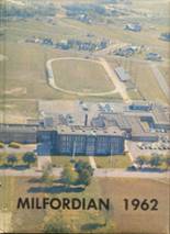 Milford High School 1962 yearbook cover photo