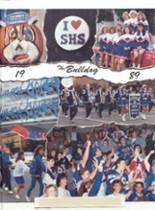 Sutherlin High School 1989 yearbook cover photo
