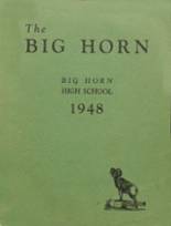 Big Horn High School 1948 yearbook cover photo