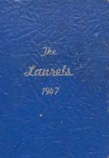 Laurel High School 1947 yearbook cover photo
