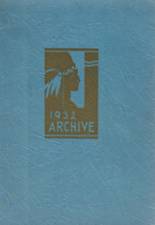 Norwich High School 1932 yearbook cover photo