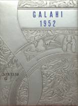Galva High School 1952 yearbook cover photo