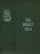 Mt. St. Joseph Academy 1954 yearbook cover photo